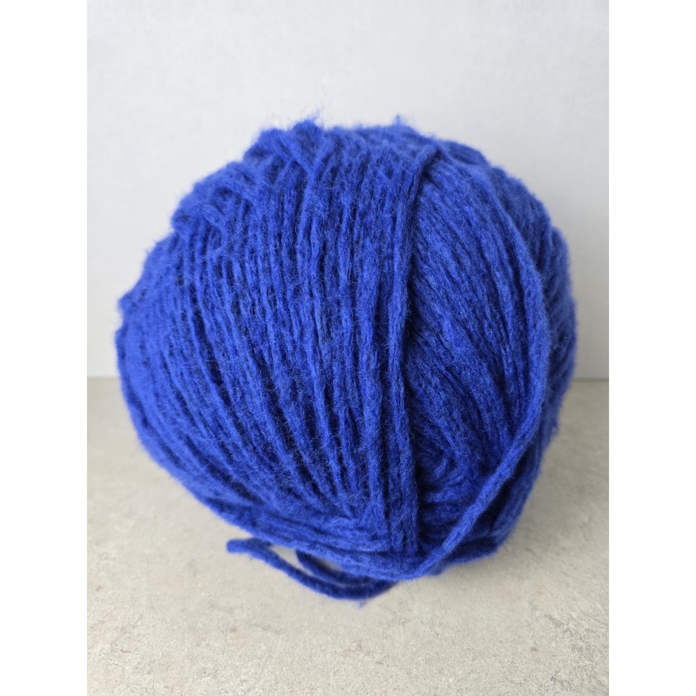 8.7 Oz Bulky Royal Blue Yarn Acrylic